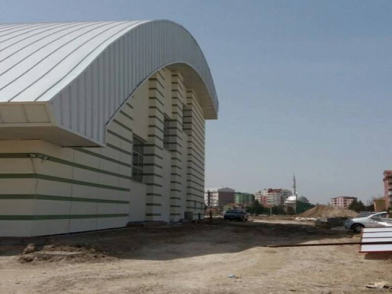 TONOZ ÇATIYA KENET UYGULAMA ÇUMRA KAPALI YÜZME HAVUZU 2