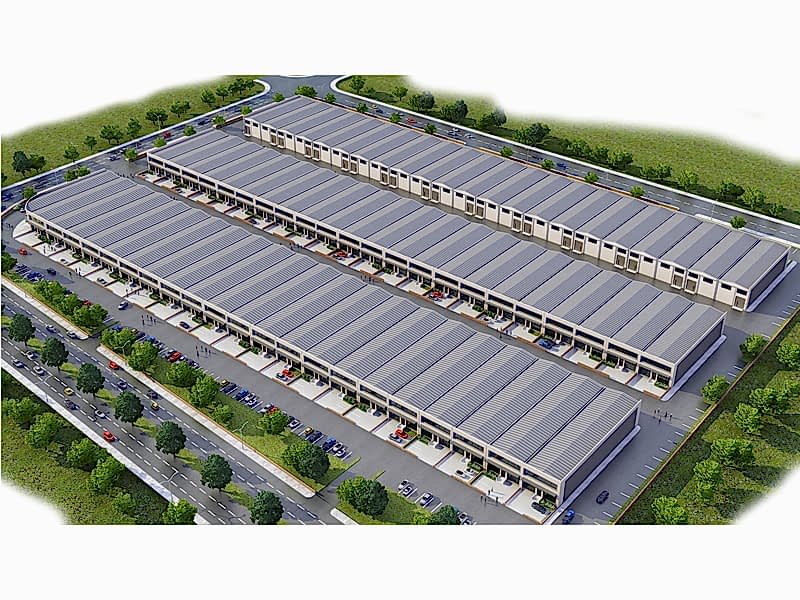 Aspak Sanayi Sitesi 35,000 m2 Çatı Paneli Uygulaması